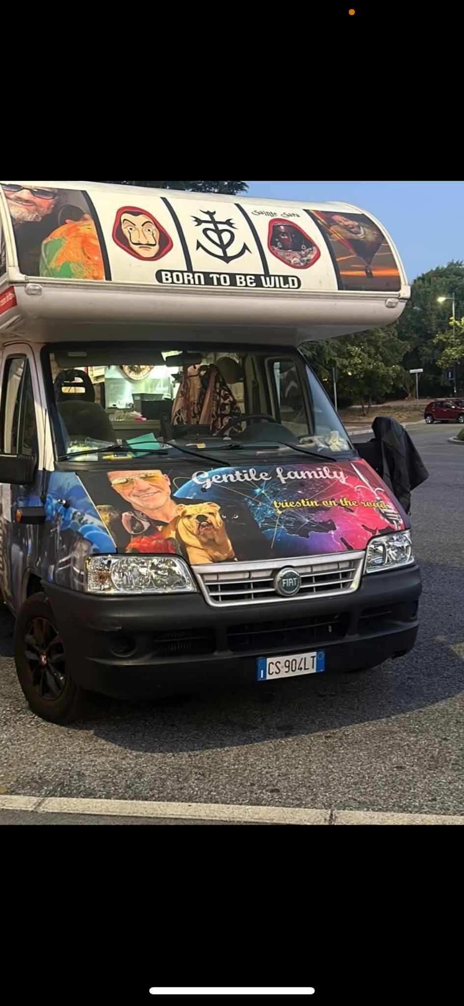 Il camper di Lorenzo — casa su 4 ruote