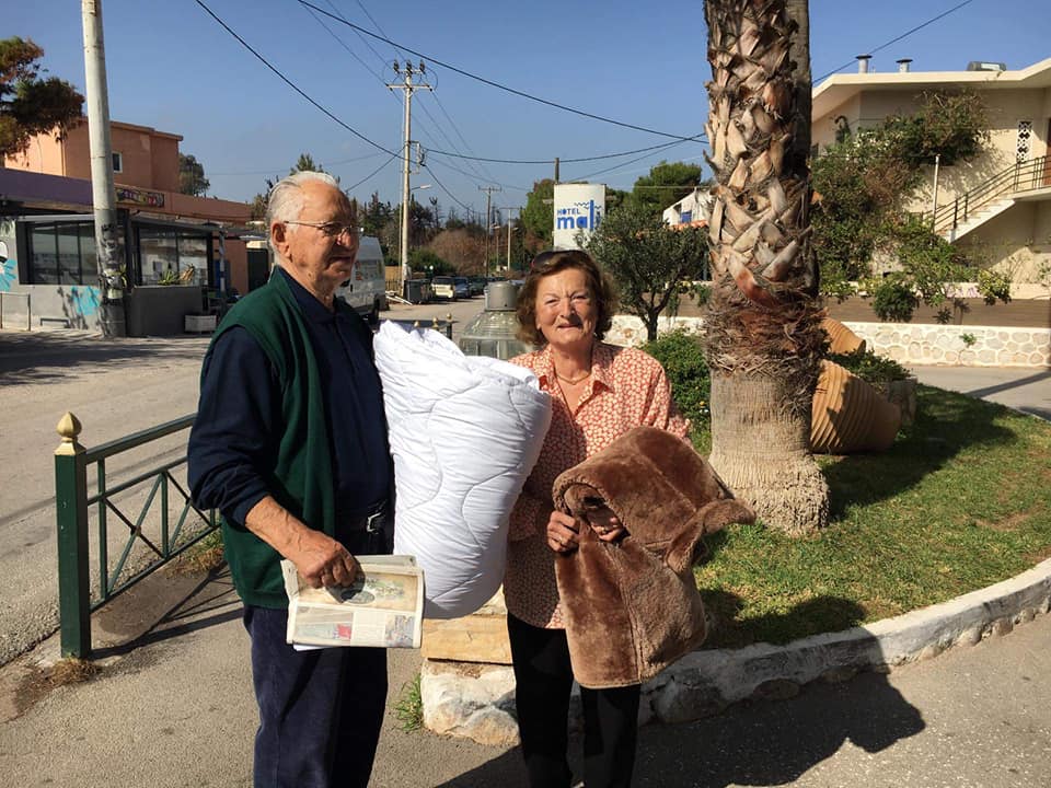 Consegna coperte